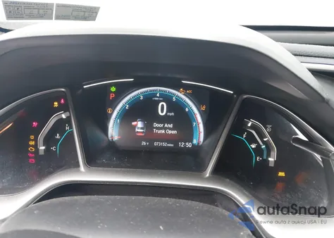 2019 Honda Civic Ex z USA, uszkodzony, nr VIN 2HGFC1F32KH651459